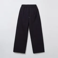 Pants-SPAO Men 1 Tuck Wide Pant SPMTE49C14 Black