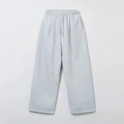 Pants-SPAO Men 1 Tuck Wide Pant SPMTE49C14 Melange Gray