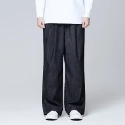 Denim Pants-SPAO MEN Banded Denim Pants SPTJE24C55