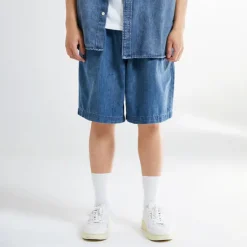 Denim Pants-SPAO Men Denim Shorts SPTNE37C01 Indigo