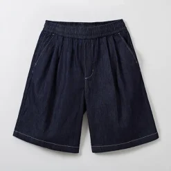 Denim Pants-SPAO Men Denim Shorts SPTNE37C01 Navy