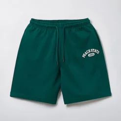 Pants-SPAO Men Knit Shorts SPMTE37C41 Hunter