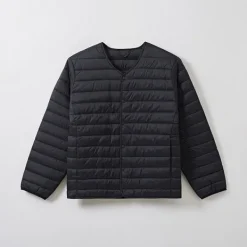 Jackets-SPAO Men Long Sleeve Padding Jacket SPJPE4TC04 Black