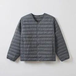 Jackets-SPAO Men Long Sleeve Padding Jacket SPJPE4TC04 Black