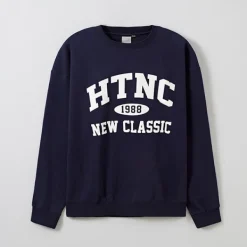 T-Shirt-SPAO Men Long Sleeve Pullover SPMWD4TC12