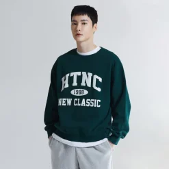 T-Shirt-SPAO Men Long Sleeve Pullover SPMWD4TC12