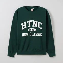 T-Shirt-SPAO Men Long Sleeve Pullover SPMWD4TC12
