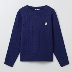 Cardigans L Sweaters-SPAO Men Long Sleeve Woodie Pullover SPKWE12C51