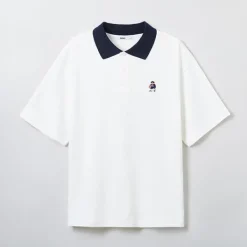 T-Shirt-SPAO Men Short Sleeve Basic Polo SPHWE24C41 Two Tone
