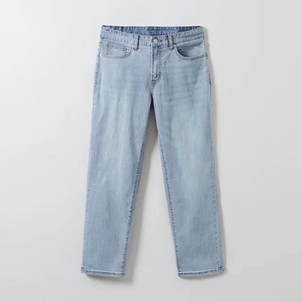 Pants|Denim Pants-SPAO Men Slim Denim SPTJE25C11 Light Indigo