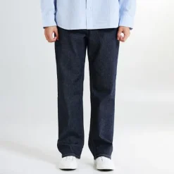 Denim Pants-SPAO Men Straight Jeans SPTJE49C41 Navy
