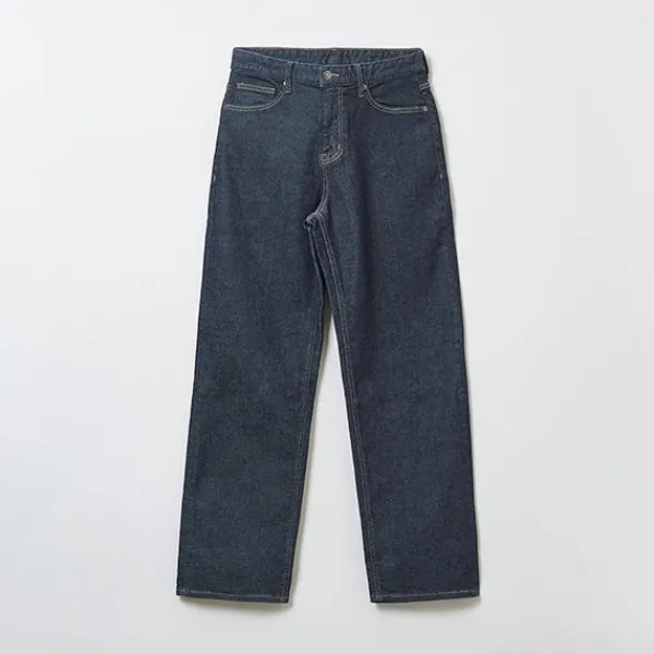 Denim Pants-SPAO Men Straight Jeans SPTJE49C41 Navy