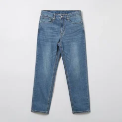 Pants-SPAO Men Tapered Denim SPTJE25C21 Indigo