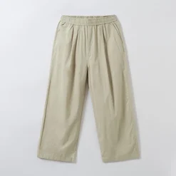 Pants-SPAO Men Wide Banding Pants SPTCE37C01 Light beige