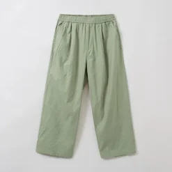 Pants-SPAO Men Wide Banding Pants SPTCE37C01 Khaki