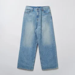 Denim Pants-SPAO MEN Wide Denim Pants SPTJE23C52