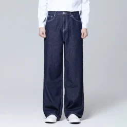 Denim Pants-SPAO MEN Wide Denim Pants SPTJE23C52
