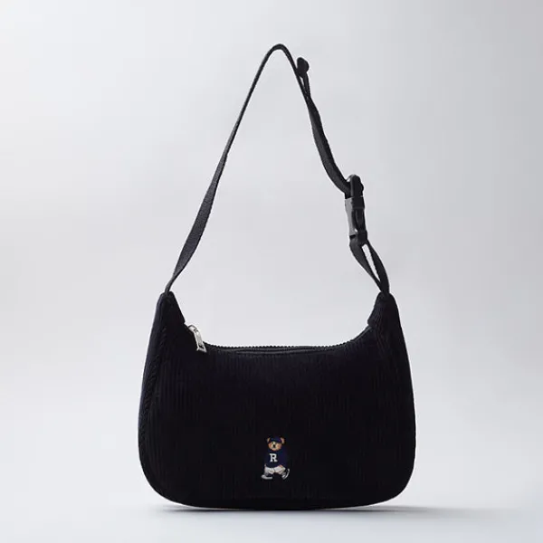 Accessories-SPAO Unisex 2 Way Corduroy Bag SPAKE49A50 Black