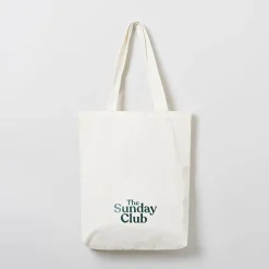 Accessories-SPAO Unisex Graphic Eco Bag SPAKEA9A54 Hunter