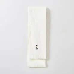 Accessories-SPAO Unisex Woodie Muffler SPAME4TA51 Cream
