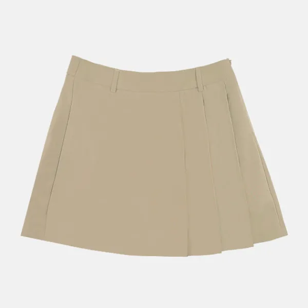 Shorts L Skirts-SPAO Women Banding Skort SPLCE38G06 Light Brown