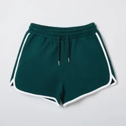 Shorts L Skirts-SPAO Women Binding Shorts SPMTE25G51 Hunter