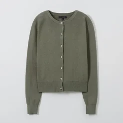 Cardigans L Sweaters-SPAO Women Long Sleeve Basic Cardigan SPCKD49U10