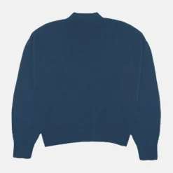 Cardigans L Sweaters-SPAO Women Long Sleeve Cardigan SPLCE38G04 Dusty Blue