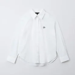 Shirts L Blouses-SPAO Women Long Sleeve Embroidery Shirt SPBWD49W04