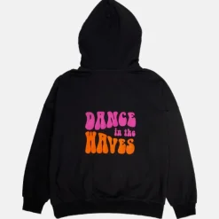 Hoodies L Pullovers-SPAO Women Long Sleeve Graphic Hoodie SPLCD38G03