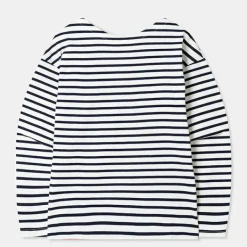 T-Shirt-SPAO Women Long Sleeve Stripe Tee SPLSD23U02