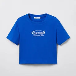 T-Shirt-SPAO WOMEN Short Sleeve Crop Tee SPRPE24G53