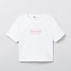 T-Shirt-SPAO WOMEN Short Sleeve Crop Tee SPRPE24G53