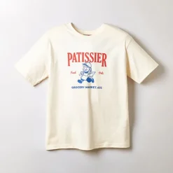 T-Shirt-SPAO Women Short Sleeve Graphic Tee SPRPD37G10