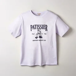 T-Shirt-SPAO Women Short Sleeve Graphic Tee SPRPD37G10