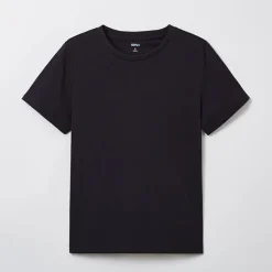T-Shirt-SPAO Women Short Sleeve T-Shirt SPRWE24G15 Black