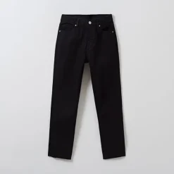 Pants|Denim Pants-SPAO Women Slim Denim SPTJE25G11 Black
