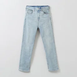 Denim Pants-SPAO WOMEN Straight Denim Pants SPTJE23G31
