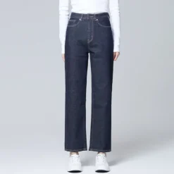 Denim Pants-SPAO WOMEN Straight Denim Pants SPTJE23G31