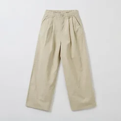 Pants-SPAO Women Wide Pants SPTCE49G03 Beige