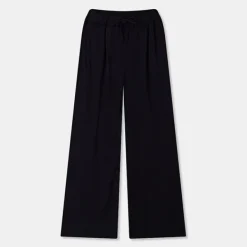 Pants-SPAO Women Wide Tuck Pants SPMTD24G05